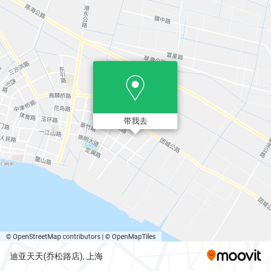 迪亚天天(乔松路店)地图