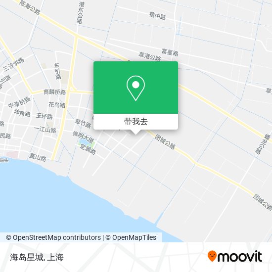 海岛星城地图