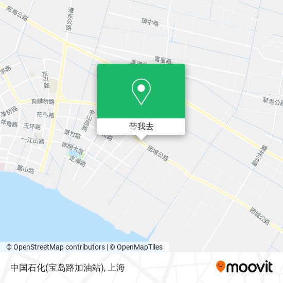 中国石化(宝岛路加油站)地图