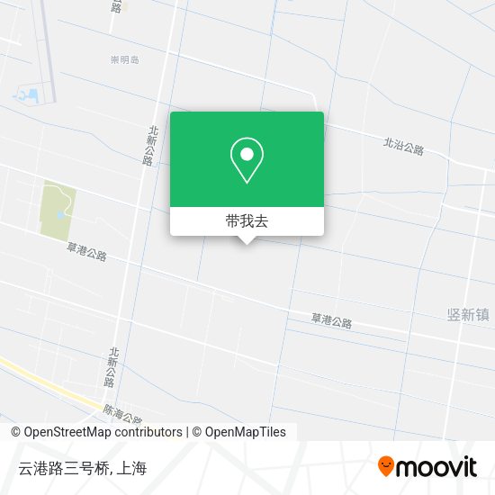 云港路三号桥地图