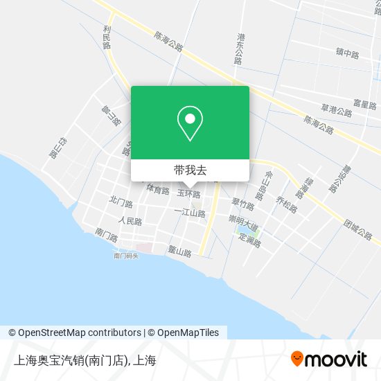 上海奥宝汽销(南门店)地图