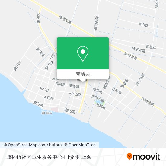 城桥镇社区卫生服务中心-门诊楼地图