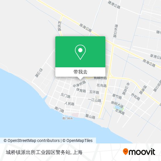 城桥镇派出所工业园区警务站地图