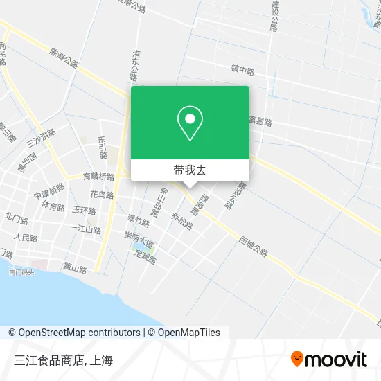 三江食品商店地图