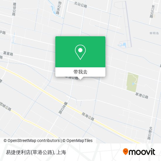 易捷便利店(草港公路)地图