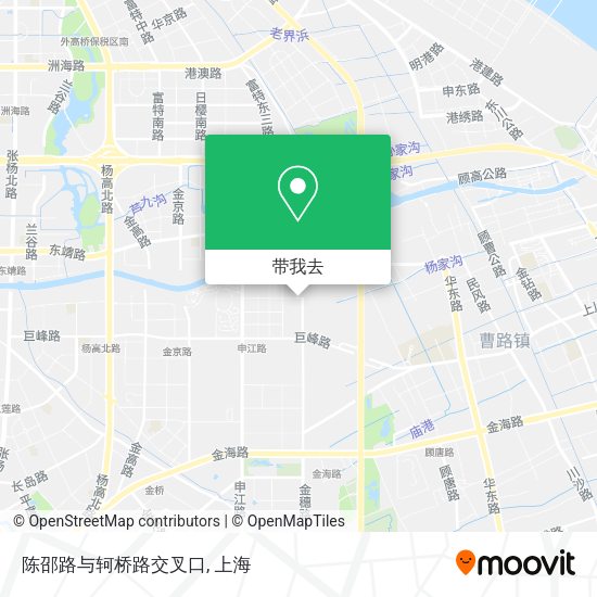陈邵路与轲桥路交叉口地图