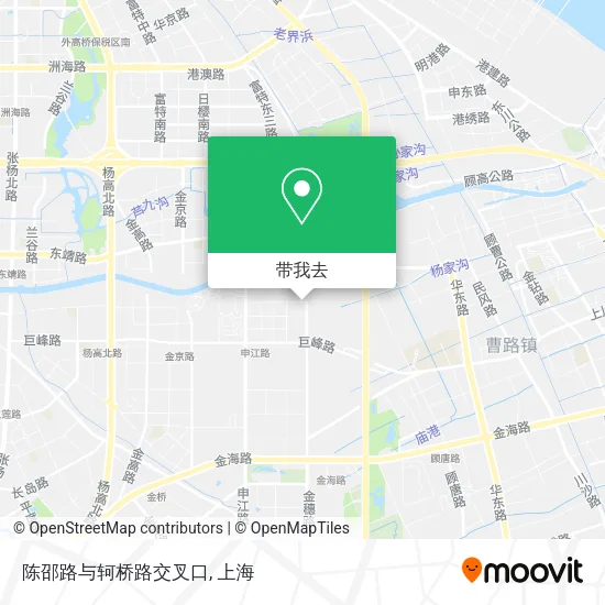 陈邵路与轲桥路交叉口地图