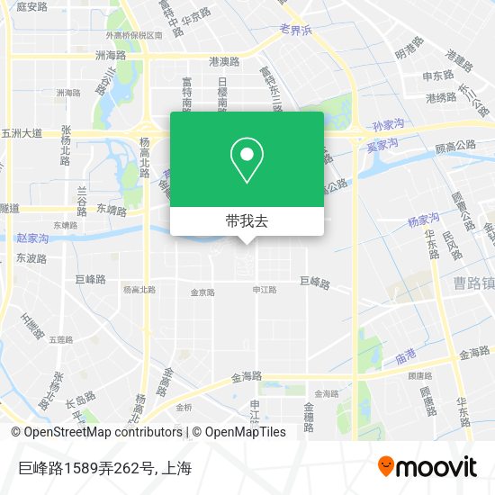 巨峰路1589弄262号地图