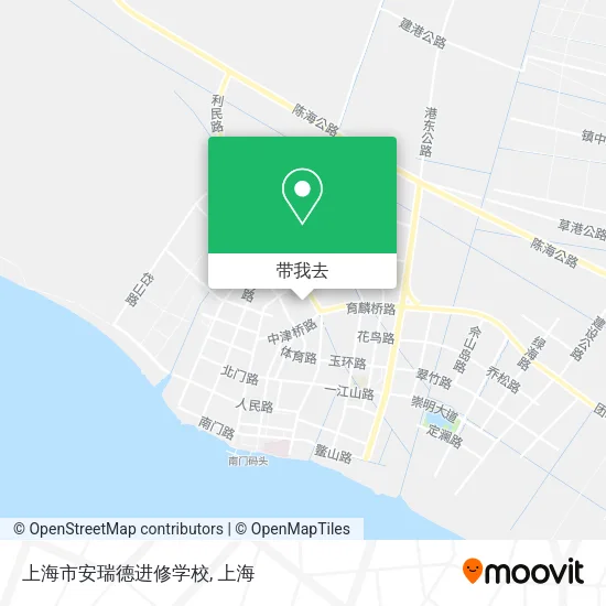 上海市安瑞德进修学校地图