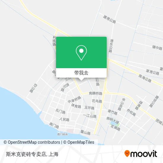 斯米克瓷砖专卖店地图
