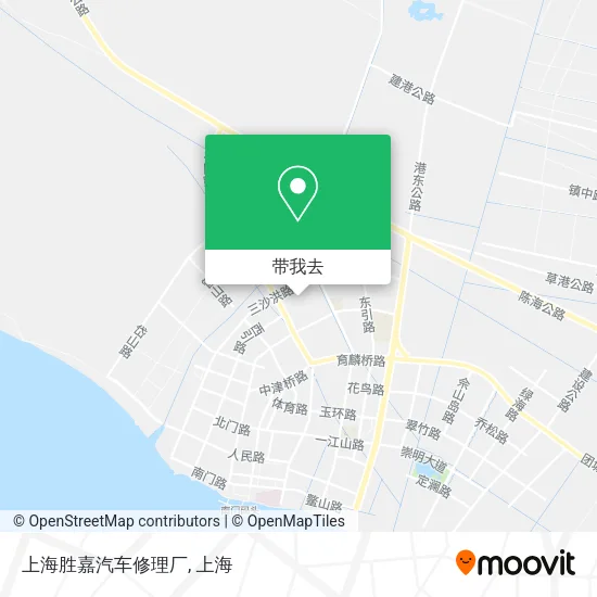 上海胜嘉汽车修理厂地图