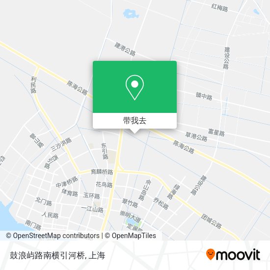 鼓浪屿路南横引河桥地图
