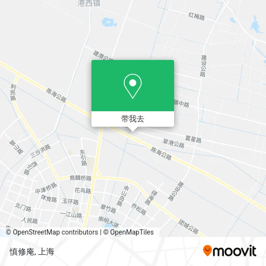 慎修庵地图