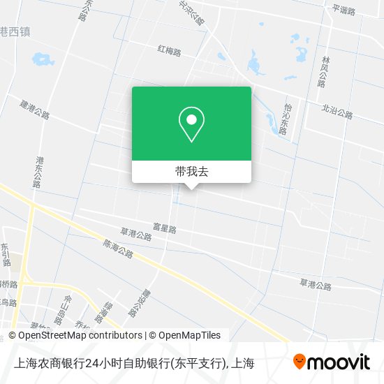 上海农商银行24小时自助银行(东平支行)地图