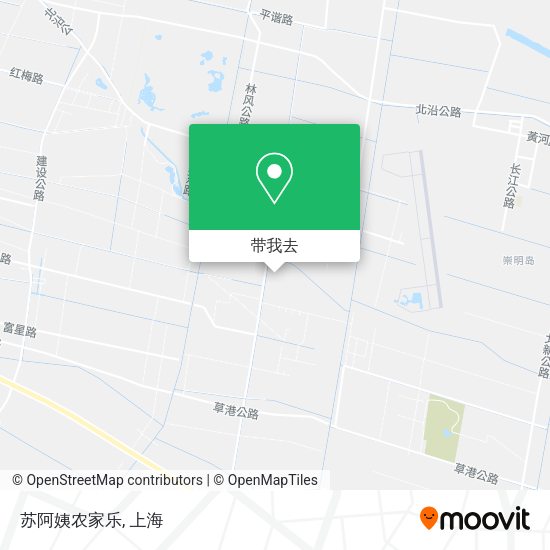 苏阿姨农家乐地图