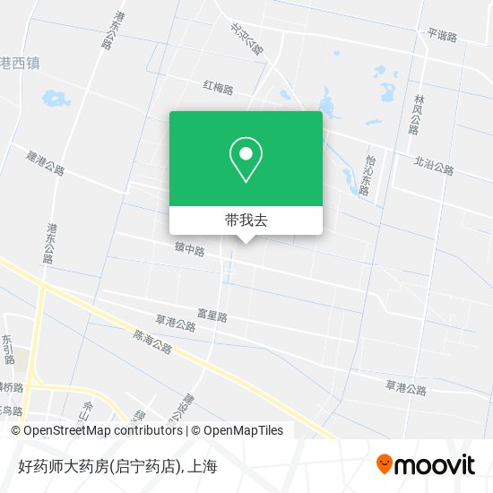 好药师大药房(启宁药店)地图