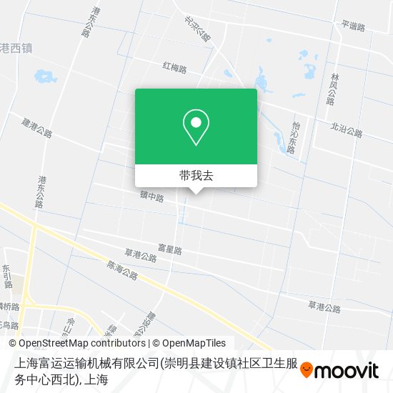 上海富运运输机械有限公司(崇明县建设镇社区卫生服务中心西北)地图