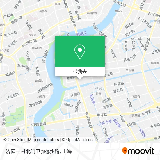 济阳一村北门卫@德州路地图