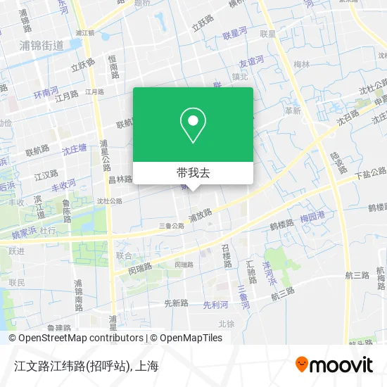 江文路江纬路(招呼站)地图