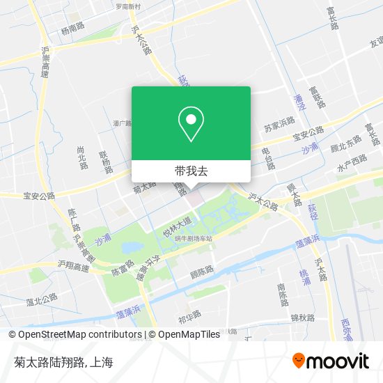 菊太路陆翔路地图