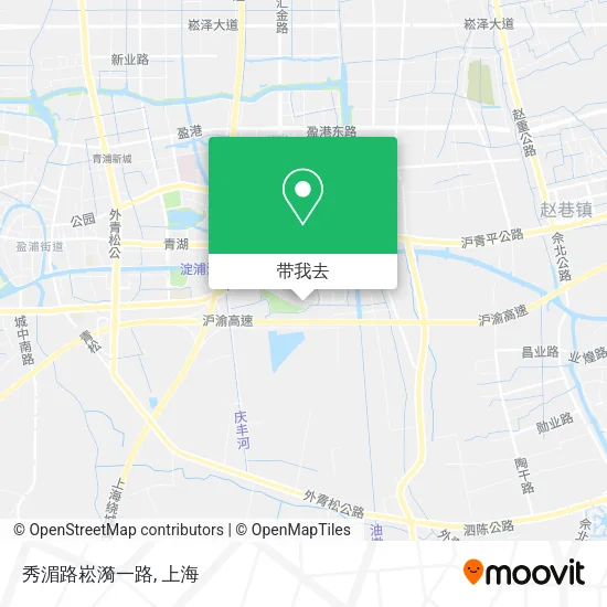 秀湄路崧漪一路地图