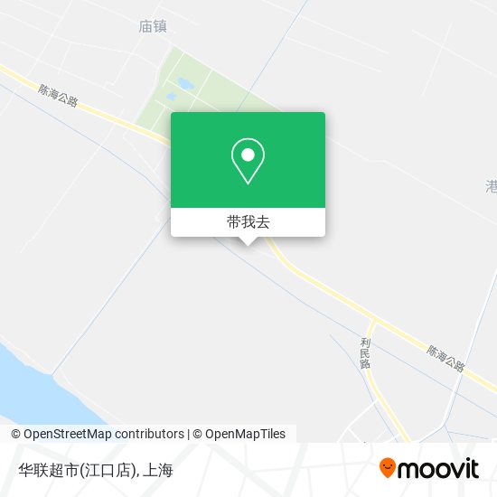 华联超市(江口店)地图