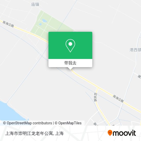 上海市崇明江龙老年公寓地图