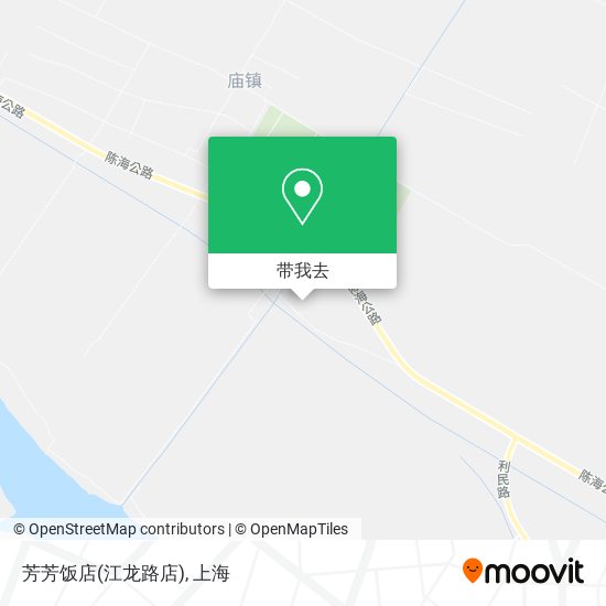 芳芳饭店(江龙路店)地图