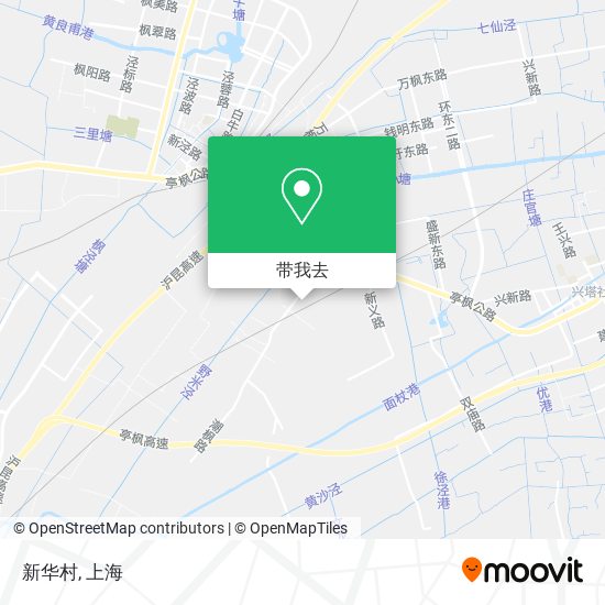 新华村地图