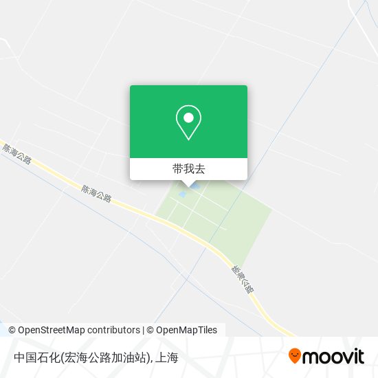 中国石化(宏海公路加油站)地图