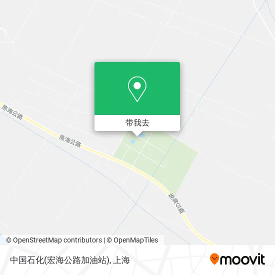 中国石化(宏海公路加油站)地图