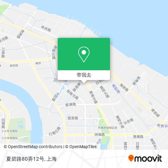 夏碧路80弄12号地图