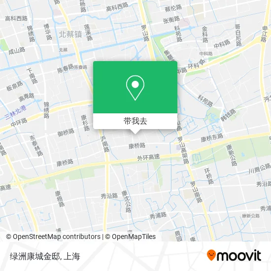 绿洲康城金邸地图