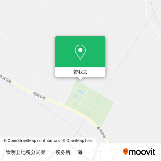 崇明县地税分局第十一税务所地图