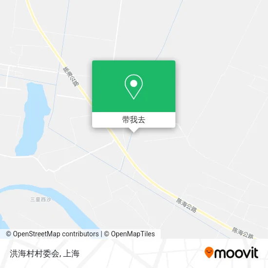 洪海村村委会地图