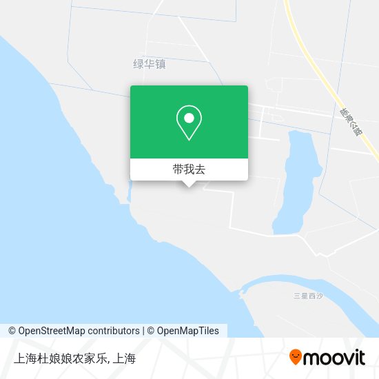 上海杜娘娘农家乐地图