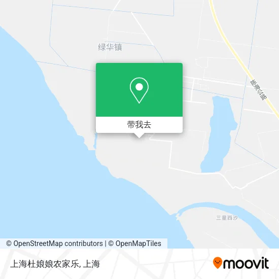 上海杜娘娘农家乐地图