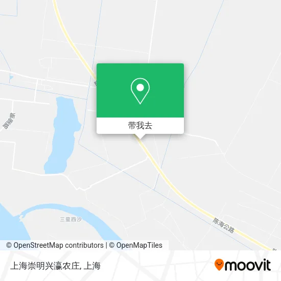 上海崇明兴瀛农庄地图