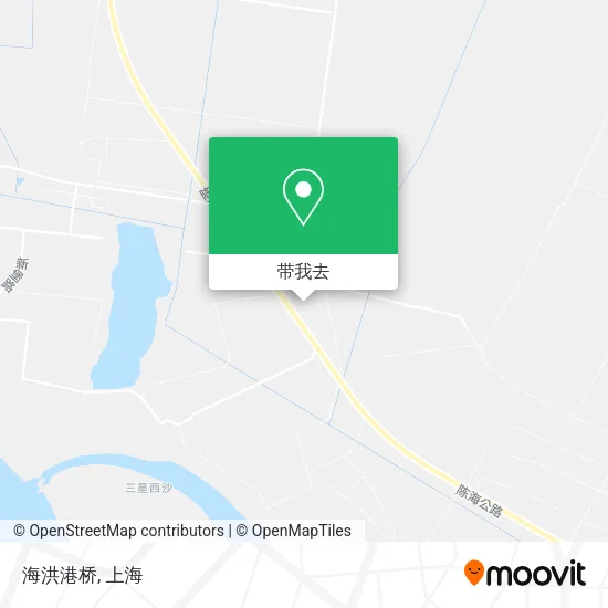 海洪港桥地图