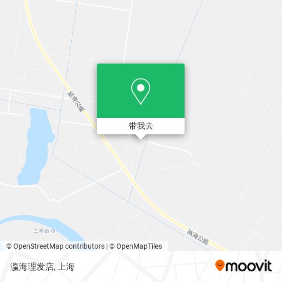 瀛海理发店地图