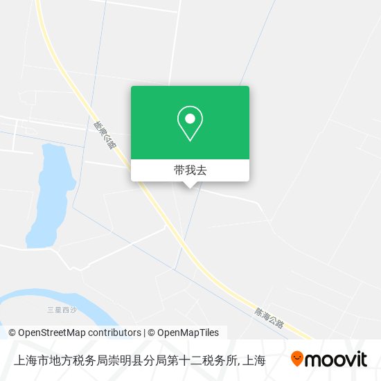 上海市地方税务局崇明县分局第十二税务所地图