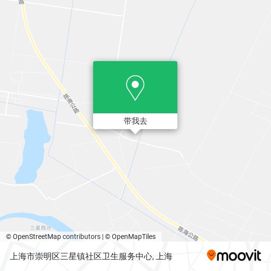 上海市崇明区三星镇社区卫生服务中心地图