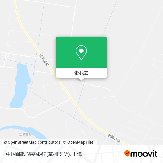 中国邮政储蓄银行(草棚支所)地图