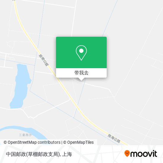 中国邮政(草棚邮政支局)地图