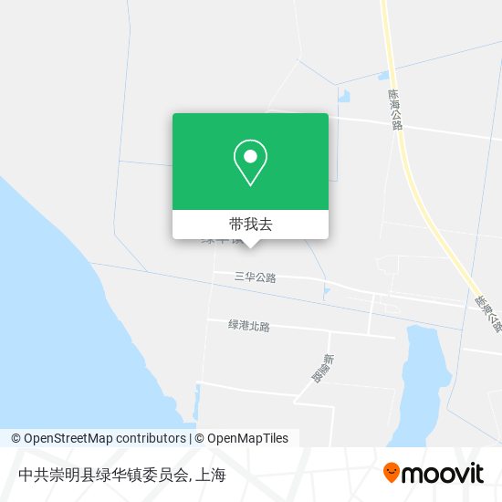 中共崇明县绿华镇委员会地图