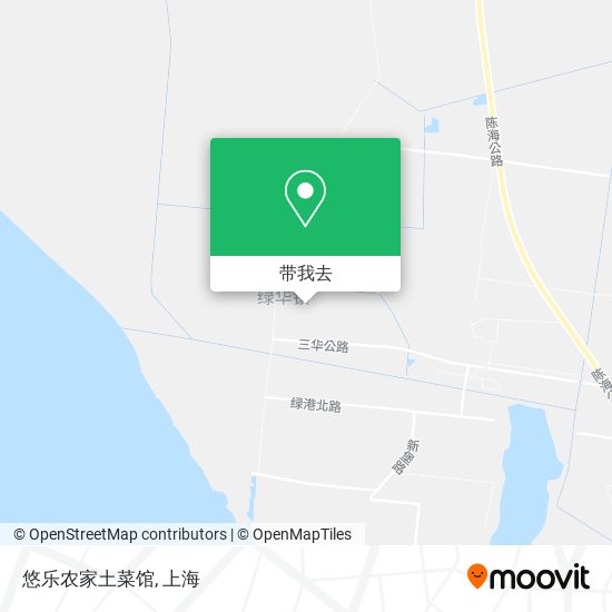 悠乐农家土菜馆地图