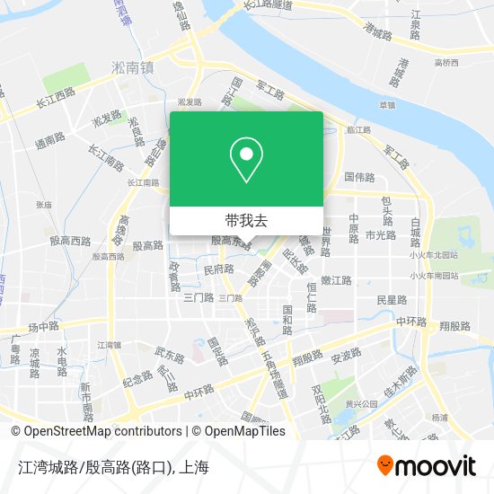 江湾城路/殷高路(路口)地图