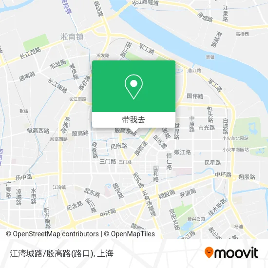 江湾城路/殷高路(路口)地图