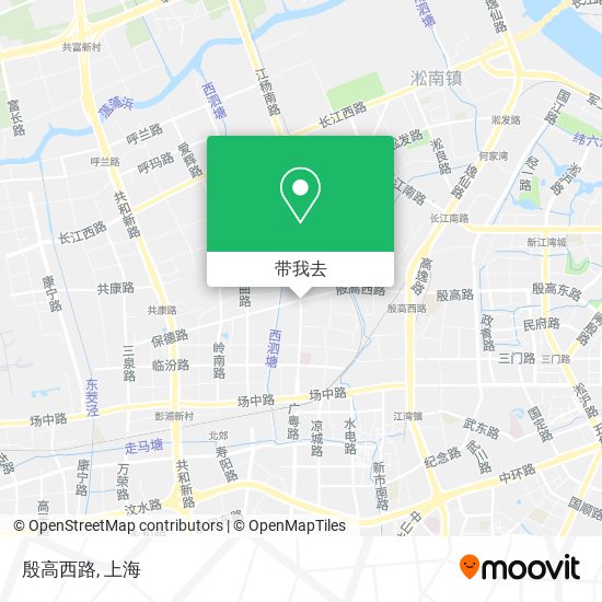 殷高西路地图
