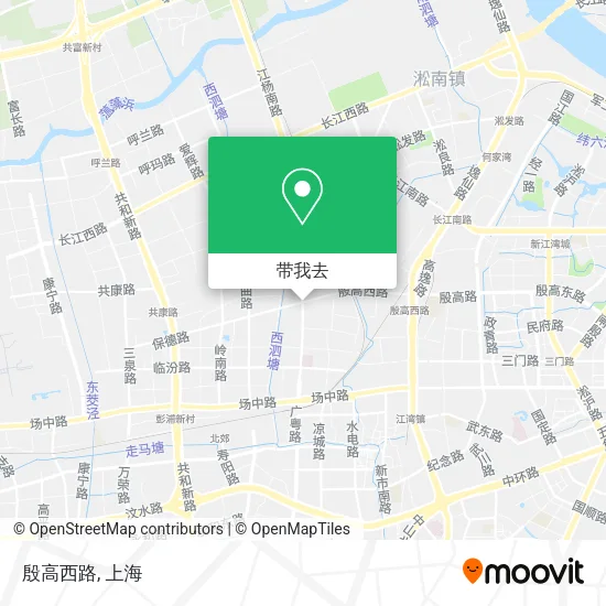 殷高西路地图
